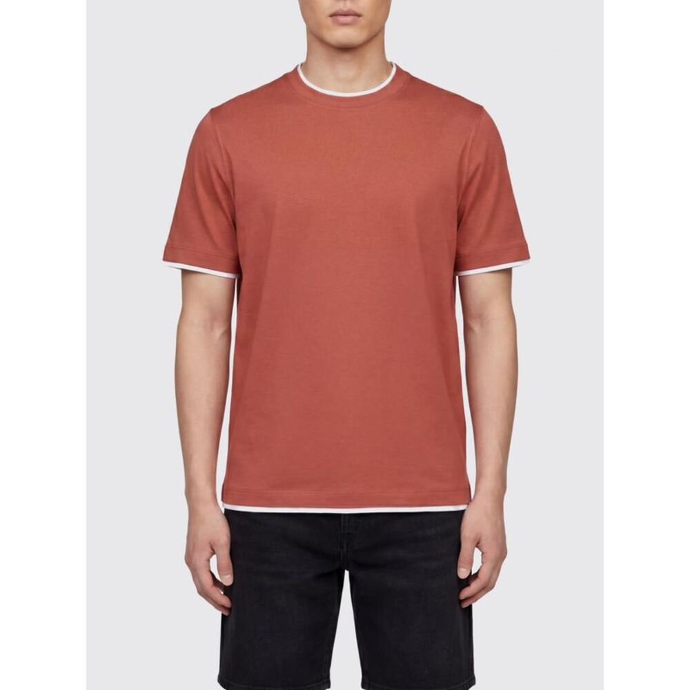 Brunello Cucinelli T-Shirt Men Apricot